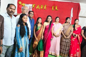 Farewell to class 12th students of Indira Gandhi Junior Science College, Gadchiroli.